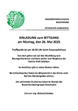 Bittgangeinladung